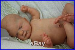 Artful Babies Gorgeous Reborn Ellis Auer (2) Ultra Real Baby Boy Doll Tummy