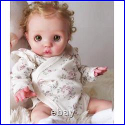 Artist 16inch Reborn Baby Doll Toddler Peeka Hand-Rooted Hair Belly Handmade Toy