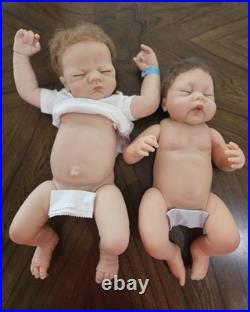 Ashton-Drake Dolls CharlieBoy&Nutie B Girl Anatomically Correct Vinyl Dolls