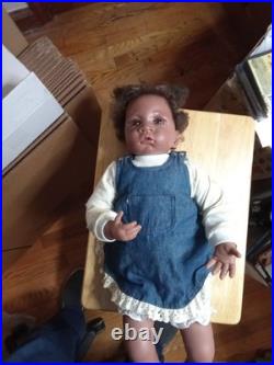 Ashton-Drake Galleries Jasmine at Age 1 1/2 Vinyl Baby Doll 26