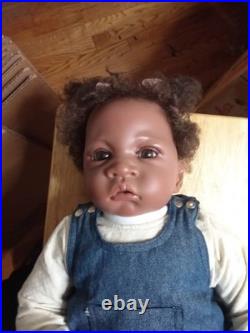 Ashton-Drake Galleries Jasmine at Age 1 1/2 Vinyl Baby Doll 26