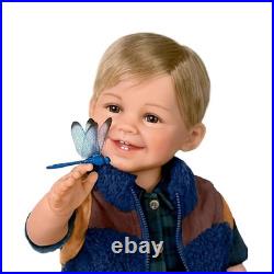 Ashton Drake Little Explorer Liam Lifelike Toddler Child Doll by Ping Lau 22