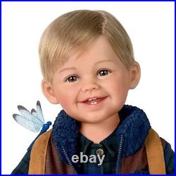 Ashton Drake Little Explorer Liam Lifelike Toddler Child Doll by Ping Lau 22