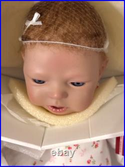 Ashton Drake Real Touch Doll Breathing Chest Motion Doll Maggie Blue Eyes New