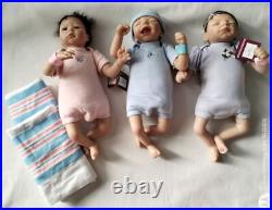 Ashton Drake Sheila Michael Triplets Dolls 12, Blessings Times Three