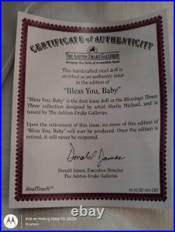 Ashton Drake Sheila Michael Triplets Dolls 12, Blessings Times Three