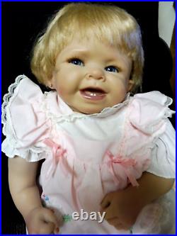 Ashton Drake/bonnie Chyle Vinyl & Cloth Doll Faith Redressed