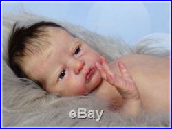 Atticus By Shirley Jones of sugar plum Nursery reborn doll reborn baby