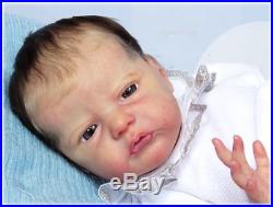 Atticus By Shirley Jones of sugar plum Nursery reborn doll reborn baby