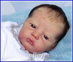 Atticus By Shirley Jones of sugar plum Nursery reborn doll reborn baby