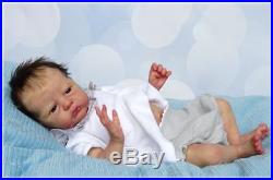 Atticus By Shirley Jones of sugar plum Nursery reborn doll reborn baby