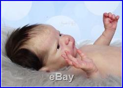 Atticus By Shirley Jones of sugar plum Nursery reborn doll reborn baby