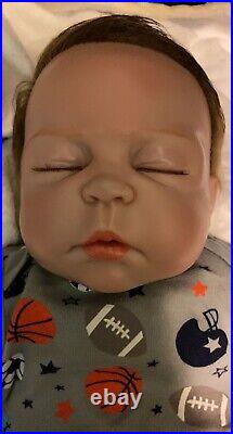 Autamically Correct reborn baby Boy Doll With Baby Accessories