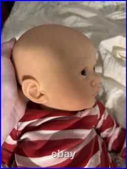 Authentic Bald Painted Reborn Ayana By Gudrun Legler 23 Doll With COA