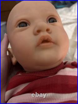Authentic Bald Painted Reborn Ayana By Gudrun Legler 23 Doll With COA