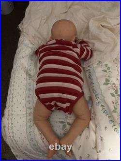 Authentic Bald Painted Reborn Ayana By Gudrun Legler 23 Doll With COA