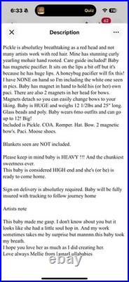 Authentic Pickle by Nikki Johnston Doll