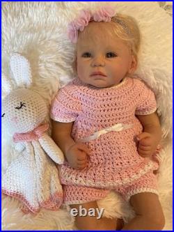 Authentic Reborn Art Doll Lana Sculpt Hand Painted