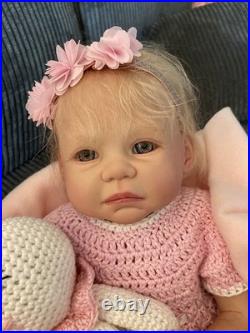 Authentic Reborn Art Doll Lana Sculpt Hand Painted