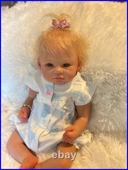 Authentic Reborn Art Doll Lana Sculpt Hand Painted