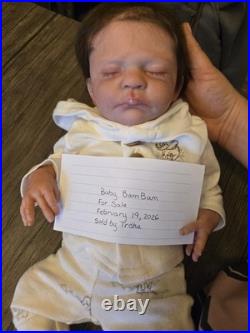 Authentic Reborn Baby Doll Bam Bam by Coy's Cuties Pamela Coy COA
