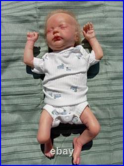 Authentic Reborn Baby Doll Luke By Tay Freitas With Coa