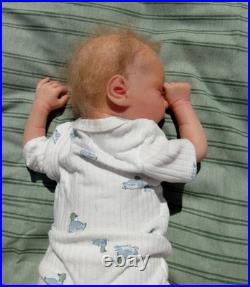 Authentic Reborn Baby Doll Luke By Tay Freitas With Coa