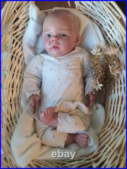 Authentic Reborn Baby Doll Peyton By Bonnie Sieben With Coa