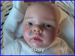Authentic Reborn Baby Doll Peyton By Bonnie Sieben With Coa