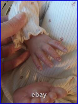 Authentic Reborn Baby Doll Peyton By Bonnie Sieben With Coa
