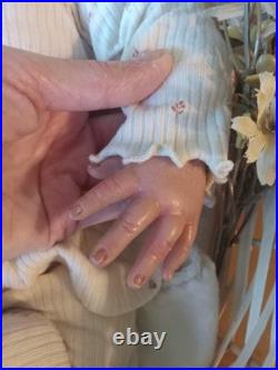 Authentic Reborn Baby Doll Peyton By Bonnie Sieben With Coa