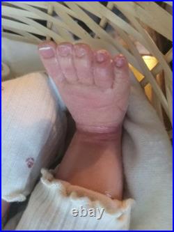 Authentic Reborn Baby Doll Peyton By Bonnie Sieben With Coa
