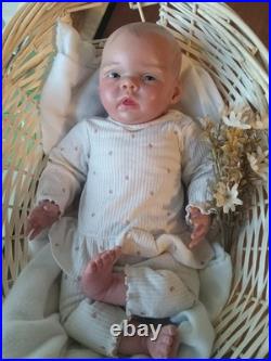 Authentic Reborn Baby Doll Peyton By Bonnie Sieben With Coa