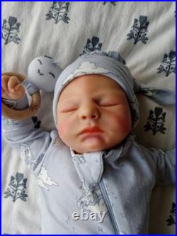 Authentic Reborn Doll Carter by Ashten Bryant with COA