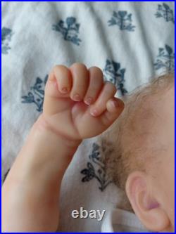 Authentic Reborn Doll Carter by Ashten Bryant with COA