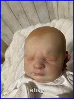 Authentic Reborn Realborn Martin asleep, by Bountiful Baby, With COA
