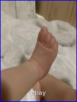 Authentic Reborn Realborn Martin asleep, by Bountiful Baby, With COA