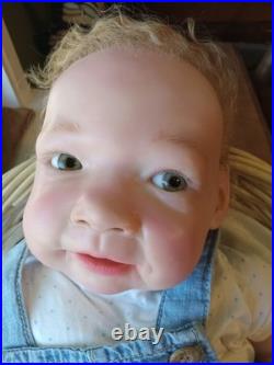 Authentic Reborn Toddler Doll SOLE James Jorja Pigott WITH COA