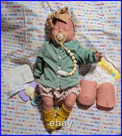 Authentic Sleeping Baby Girl Partially Reborn Berenguer Doll (The Perfect Gift)
