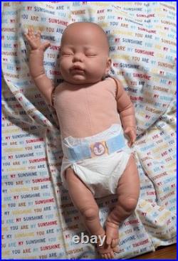 Authentic Sleeping Baby Girl Partially Reborn Berenguer Doll (The Perfect Gift)