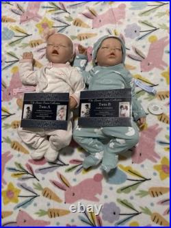 Authentic Twin A and B By Bonnie Brown LIFELIKE