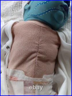 Avatar Cuddle Baby Reborn Doll Vinyl/Cloth NO CoA 21in