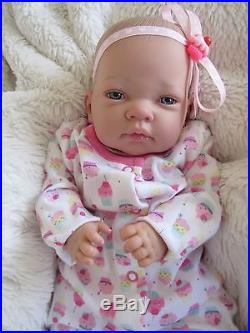 Awake Reborn Baby GIRL Doll Newborn. #RebornBabyDollArtUK
