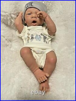 Awe! Baby Boy Preemie 14 Reborn Berenguer Boy Doll W Extras