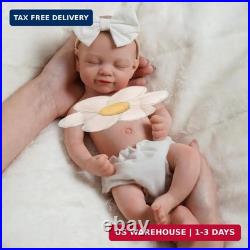 BABESIDE Full Body Silicone Reborn Baby Dolls 12 Inch (Weight 3 lb) Weighted F
