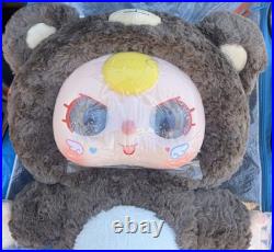 BABY THREE 1000% Big Baby Plush Doll Blind Box Brown Bear Glitter Liquid Eyes