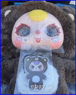 BABY THREE 1000% Big Baby Plush Doll Blind Box Brown Bear Glitter Liquid Eyes