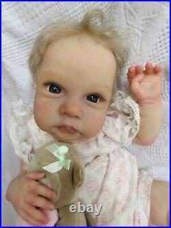 BEAUTIFUL Reborn Baby GIRL Doll. MILEY by CASSIE BRACE- DOVES NURSERY