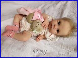 BEAUTIFUL Reborn Baby GIRL Doll. MILEY by CASSIE BRACE- DOVES NURSERY