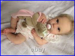 BEAUTIFUL Reborn Baby GIRL Doll. MILEY by CASSIE BRACE- DOVES NURSERY